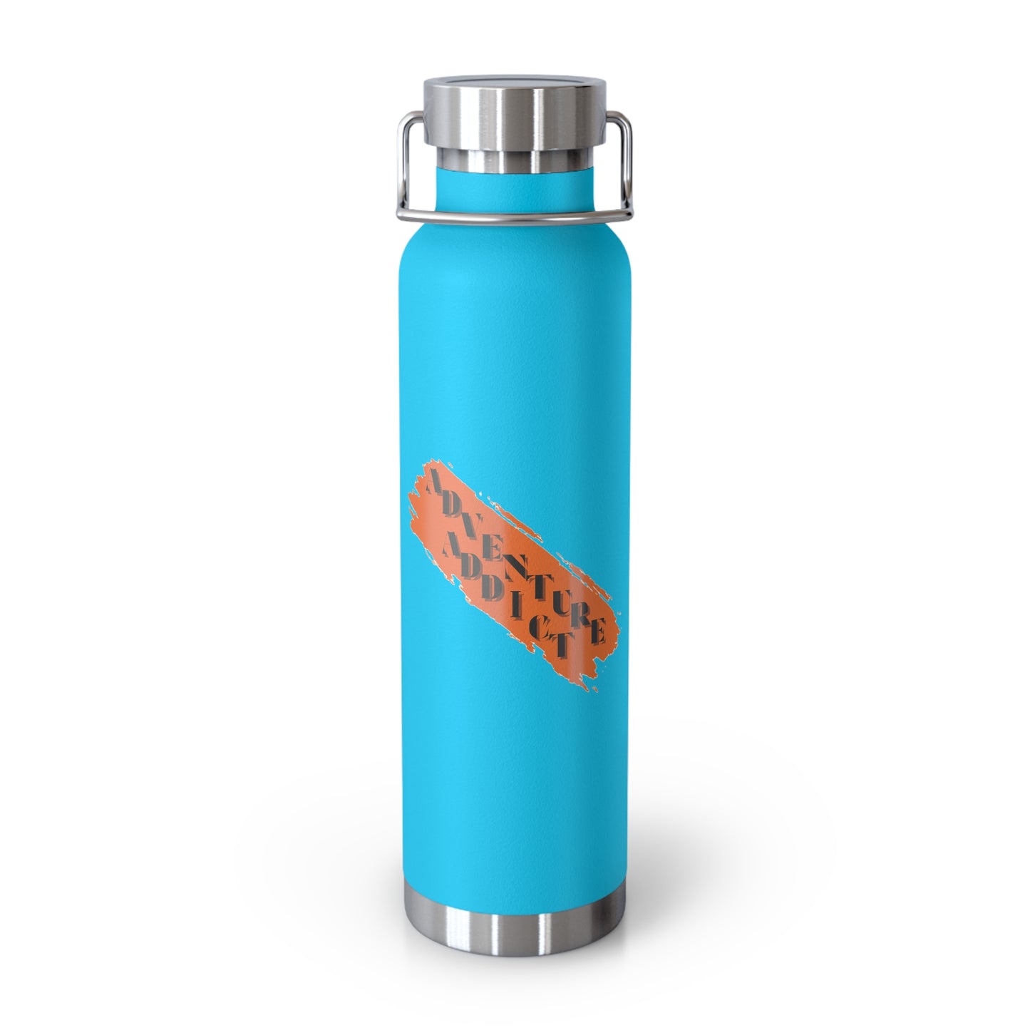 Stylish Insulated Water Bottle - Perfect for Hydration on the Go, Fitness, Travel, or Eco-Friendly Gifts - 22oz Copper Design