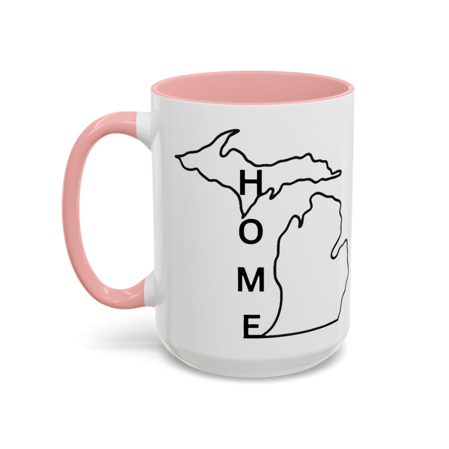 Stylish Accent Coffee Mug - Unique Black Trim Mug for Daily Use, Great Gift for Coffee Lovers, Home Decor, Birthday, Holidays