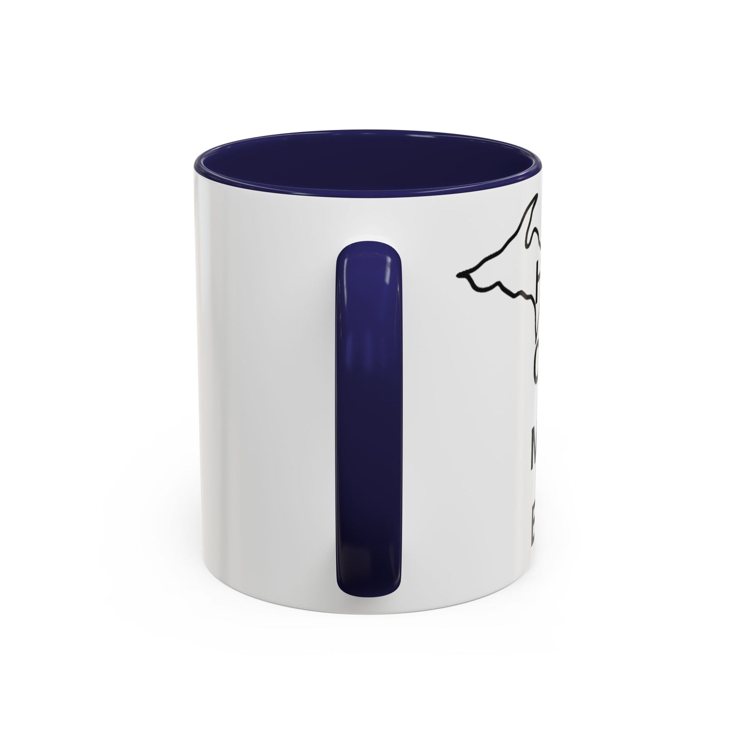 Stylish Accent Coffee Mug - Unique Black Trim Mug for Daily Use, Great Gift for Coffee Lovers, Home Decor, Birthday, Holidays