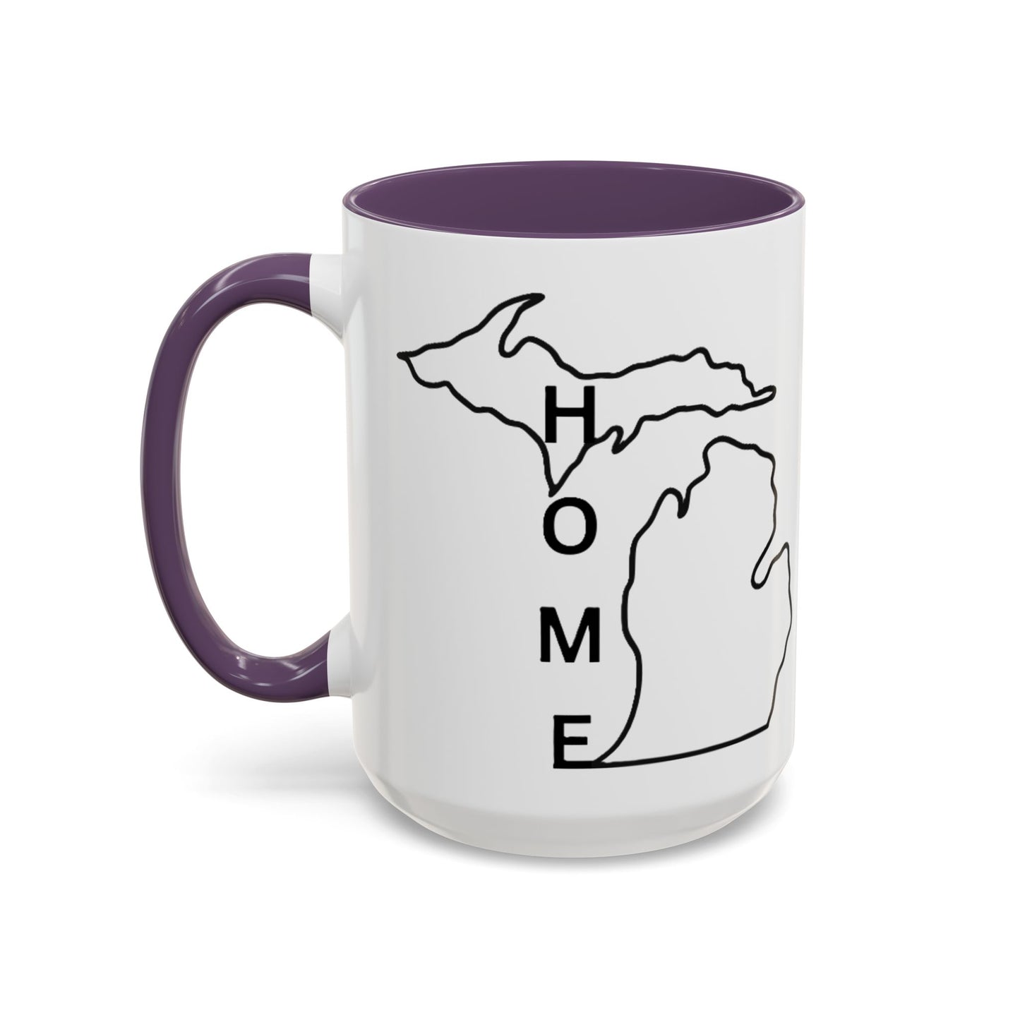Stylish Accent Coffee Mug - Unique Black Trim Mug for Daily Use, Great Gift for Coffee Lovers, Home Decor, Birthday, Holidays