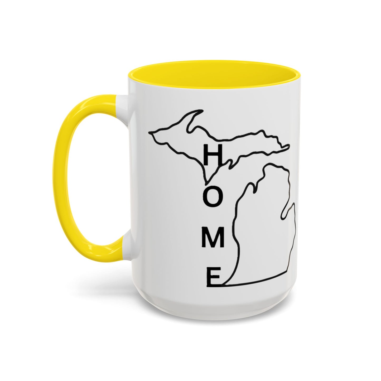 Stylish Accent Coffee Mug - Unique Black Trim Mug for Daily Use, Great Gift for Coffee Lovers, Home Decor, Birthday, Holidays