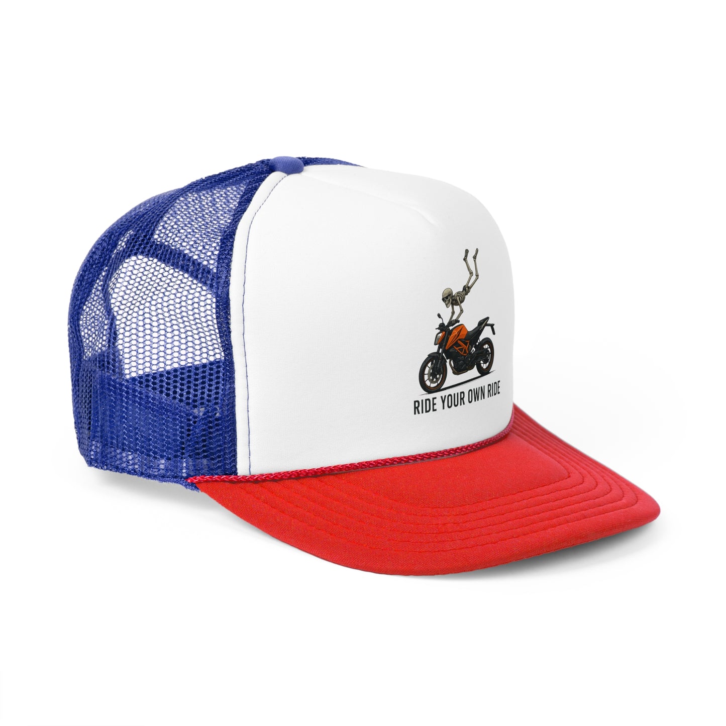 Ride Your Own Ride Trucker Cap - Perfect for Bikers and Adventure Lovers