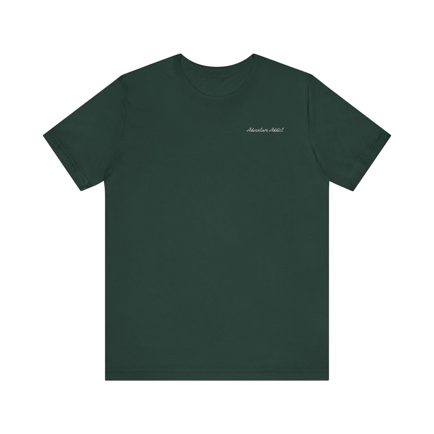 Adventure Addict Unisex Tee, Graphic Tee, Casual Shirt, Gift for Explorers, Outdoor Enthusiast T-shirt, Travel Apparel