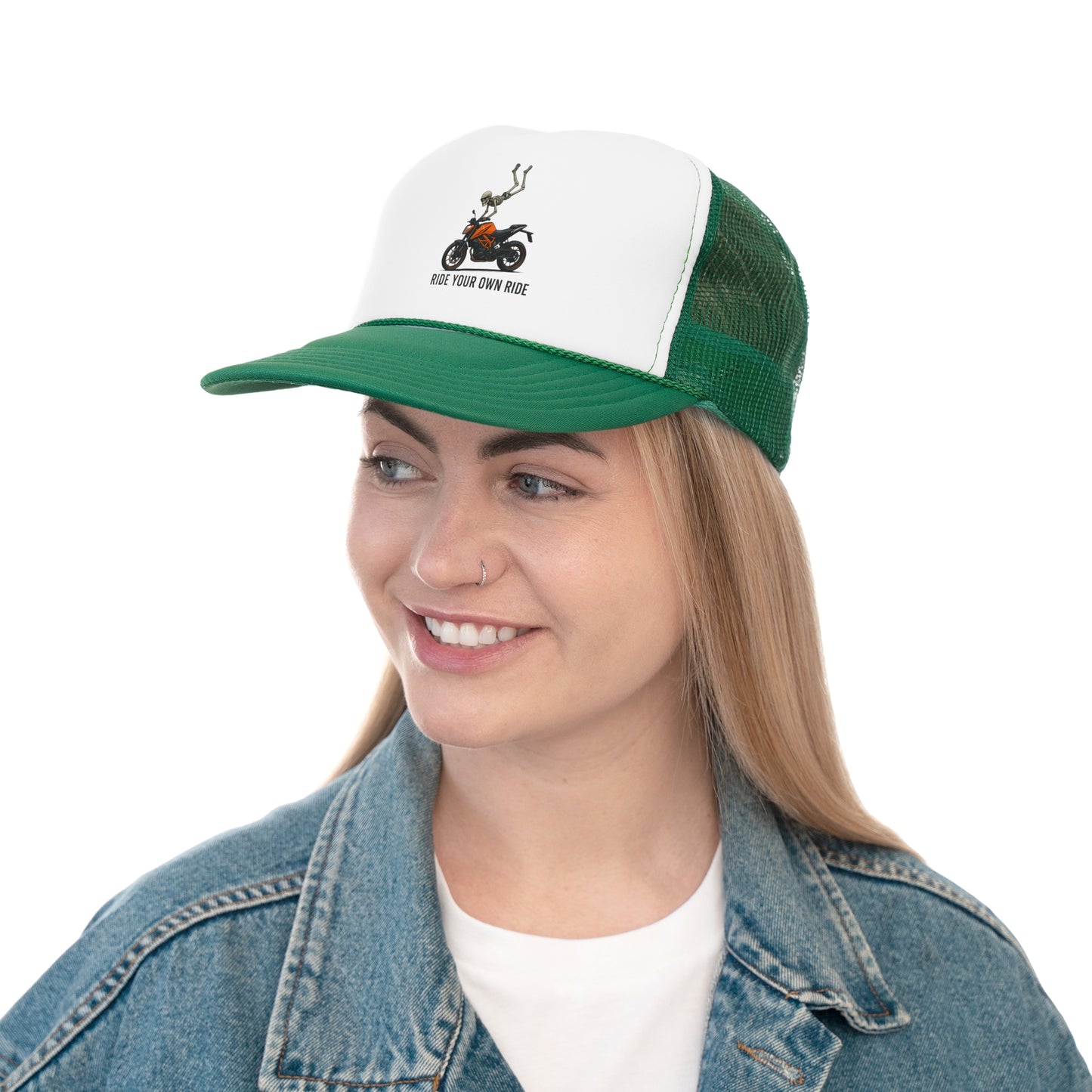 Ride Your Own Ride Trucker Cap - Perfect for Bikers and Adventure Lovers