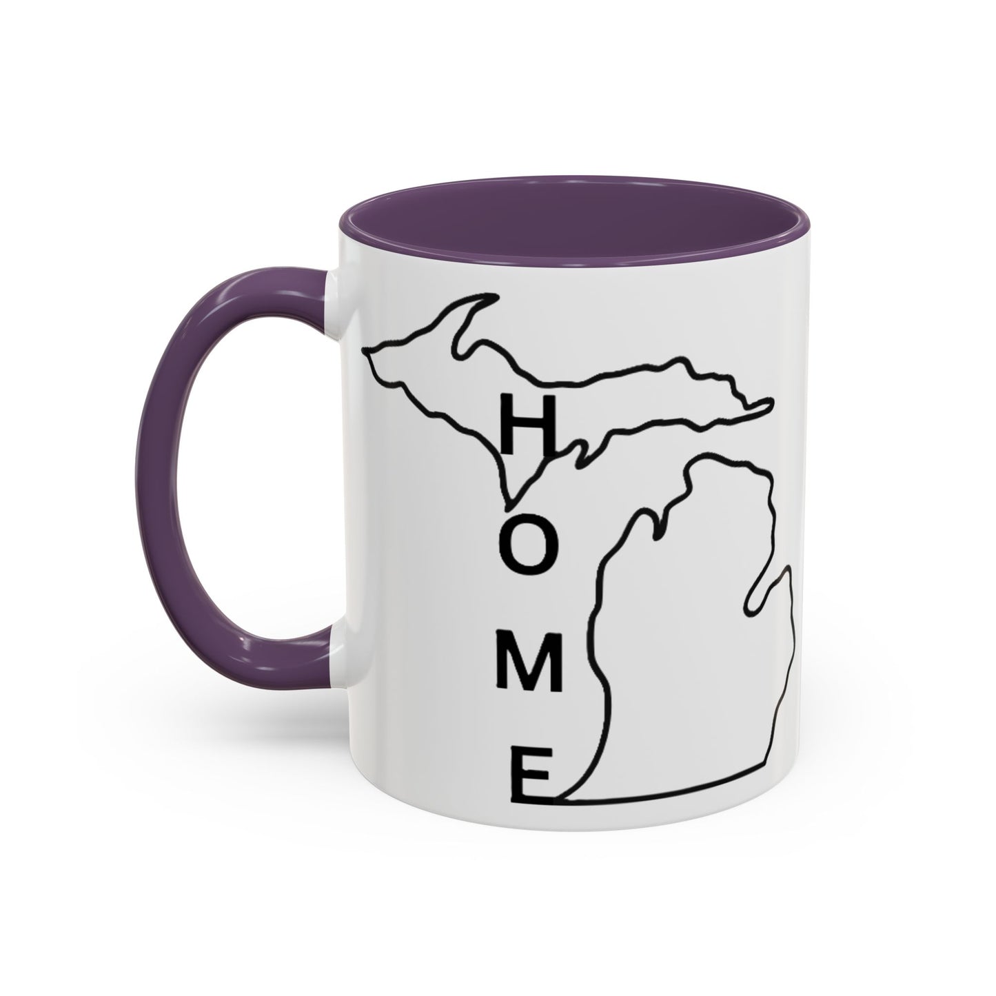 Stylish Accent Coffee Mug - Unique Black Trim Mug for Daily Use, Great Gift for Coffee Lovers, Home Decor, Birthday, Holidays