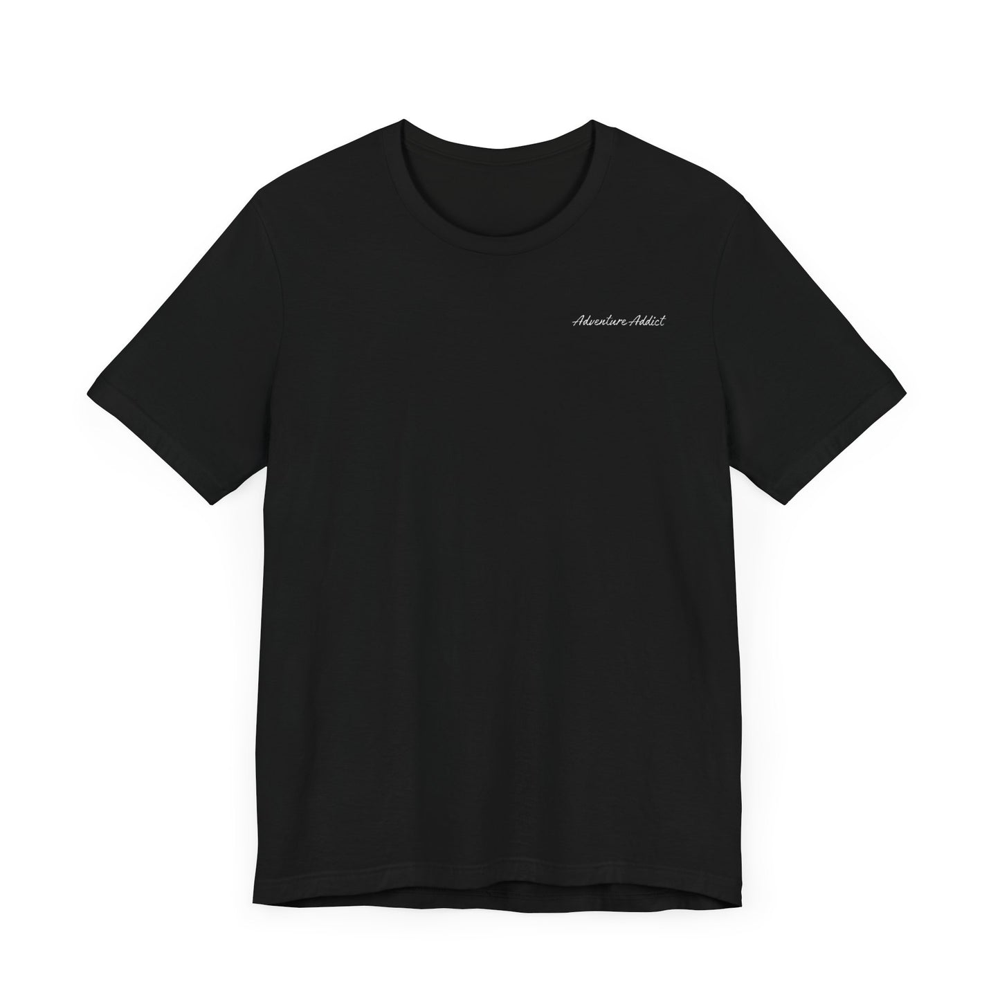 Adventure Addict Unisex Tee, Graphic Tee, Casual Shirt, Gift for Explorers, Outdoor Enthusiast T-shirt, Travel Apparel