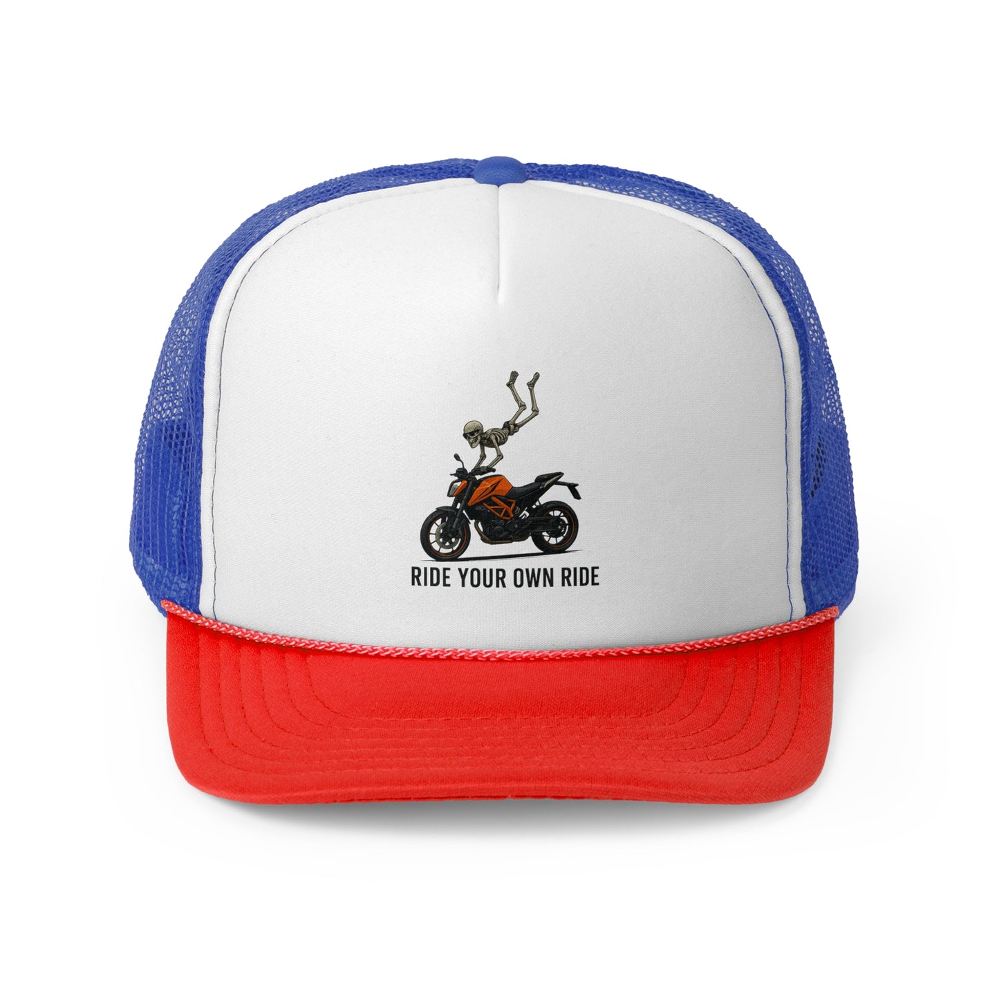 Ride Your Own Ride Trucker Cap - Perfect for Bikers and Adventure Lovers