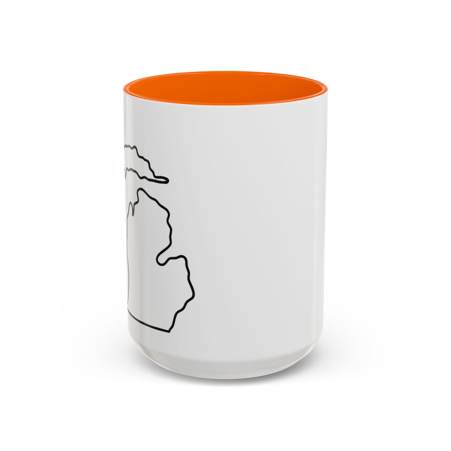 Stylish Accent Coffee Mug - Unique Black Trim Mug for Daily Use, Great Gift for Coffee Lovers, Home Decor, Birthday, Holidays