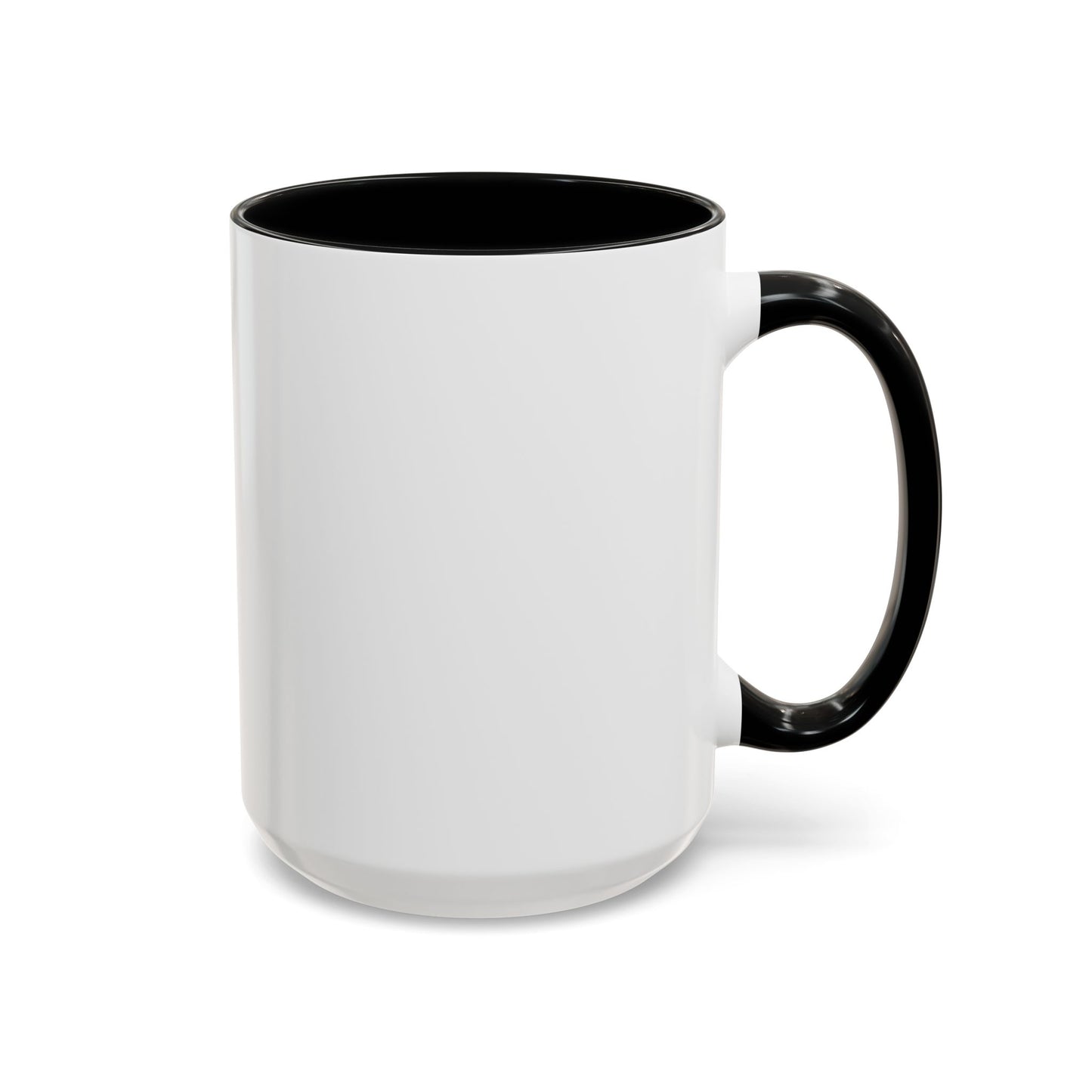 Stylish Accent Coffee Mug - Unique Black Trim Mug for Daily Use, Great Gift for Coffee Lovers, Home Decor, Birthday, Holidays