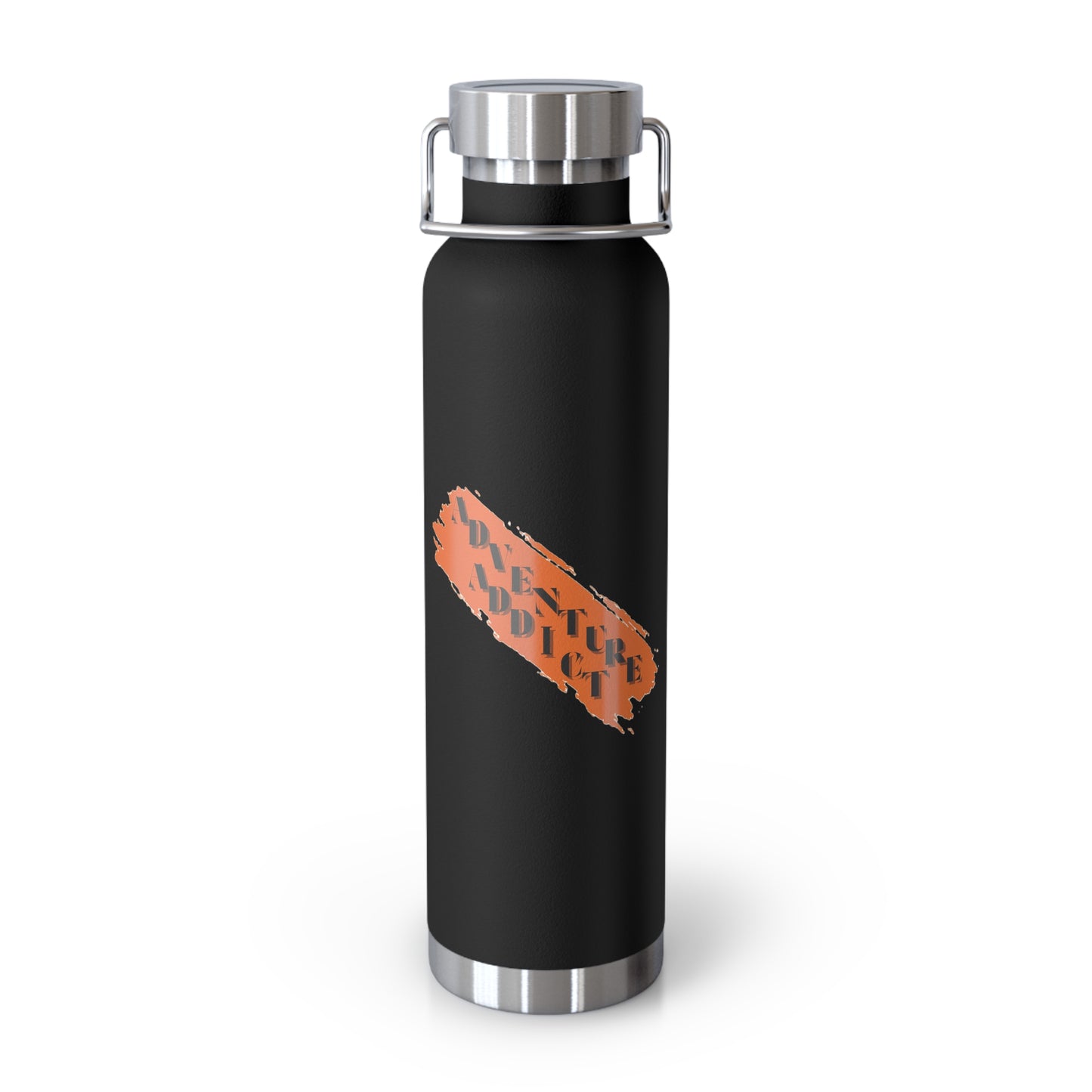 Stylish Insulated Water Bottle - Perfect for Hydration on the Go, Fitness, Travel, or Eco-Friendly Gifts - 22oz Copper Design