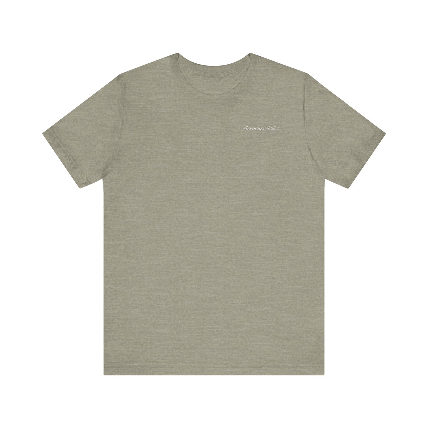 Adventure Addict Unisex Tee, Graphic Tee, Casual Shirt, Gift for Explorers, Outdoor Enthusiast T-shirt, Travel Apparel