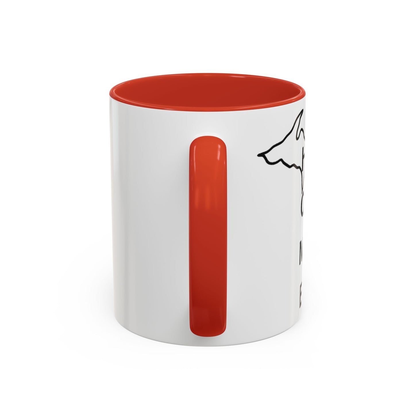Stylish Accent Coffee Mug - Unique Black Trim Mug for Daily Use, Great Gift for Coffee Lovers, Home Decor, Birthday, Holidays