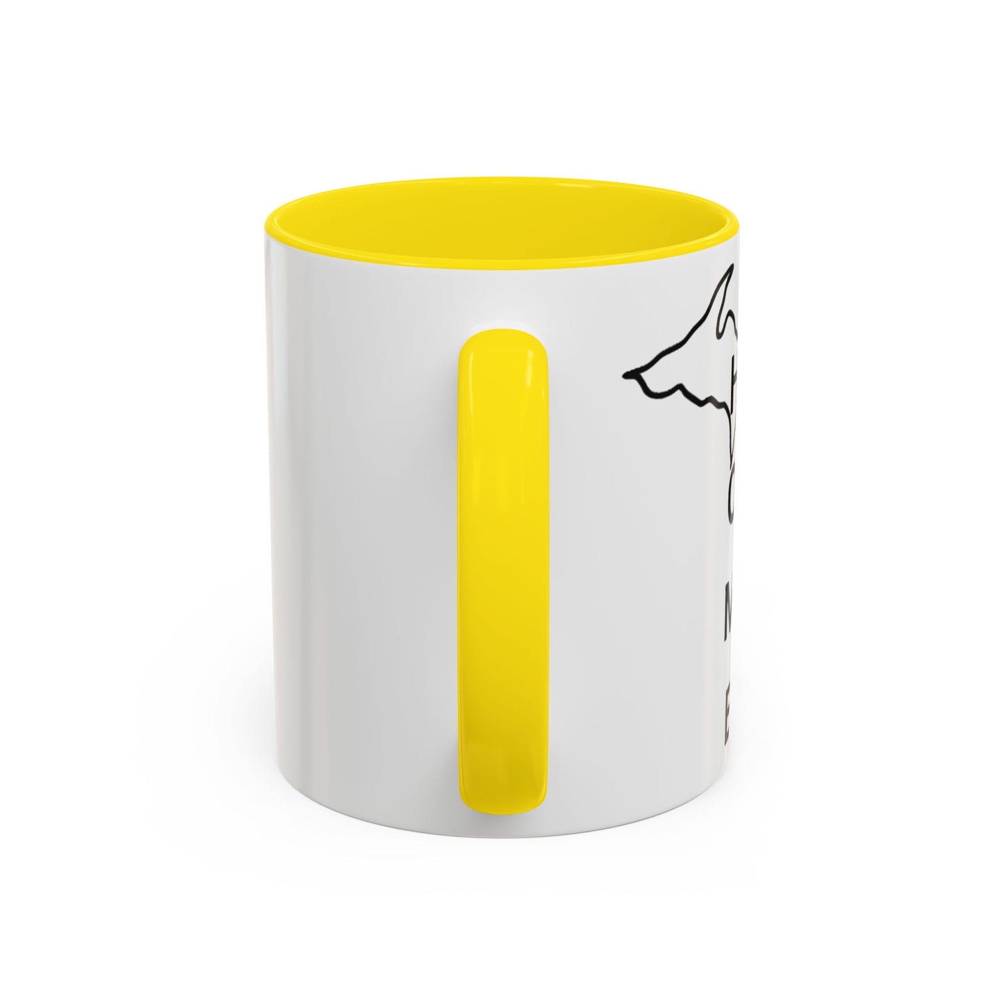 Stylish Accent Coffee Mug - Unique Black Trim Mug for Daily Use, Great Gift for Coffee Lovers, Home Decor, Birthday, Holidays