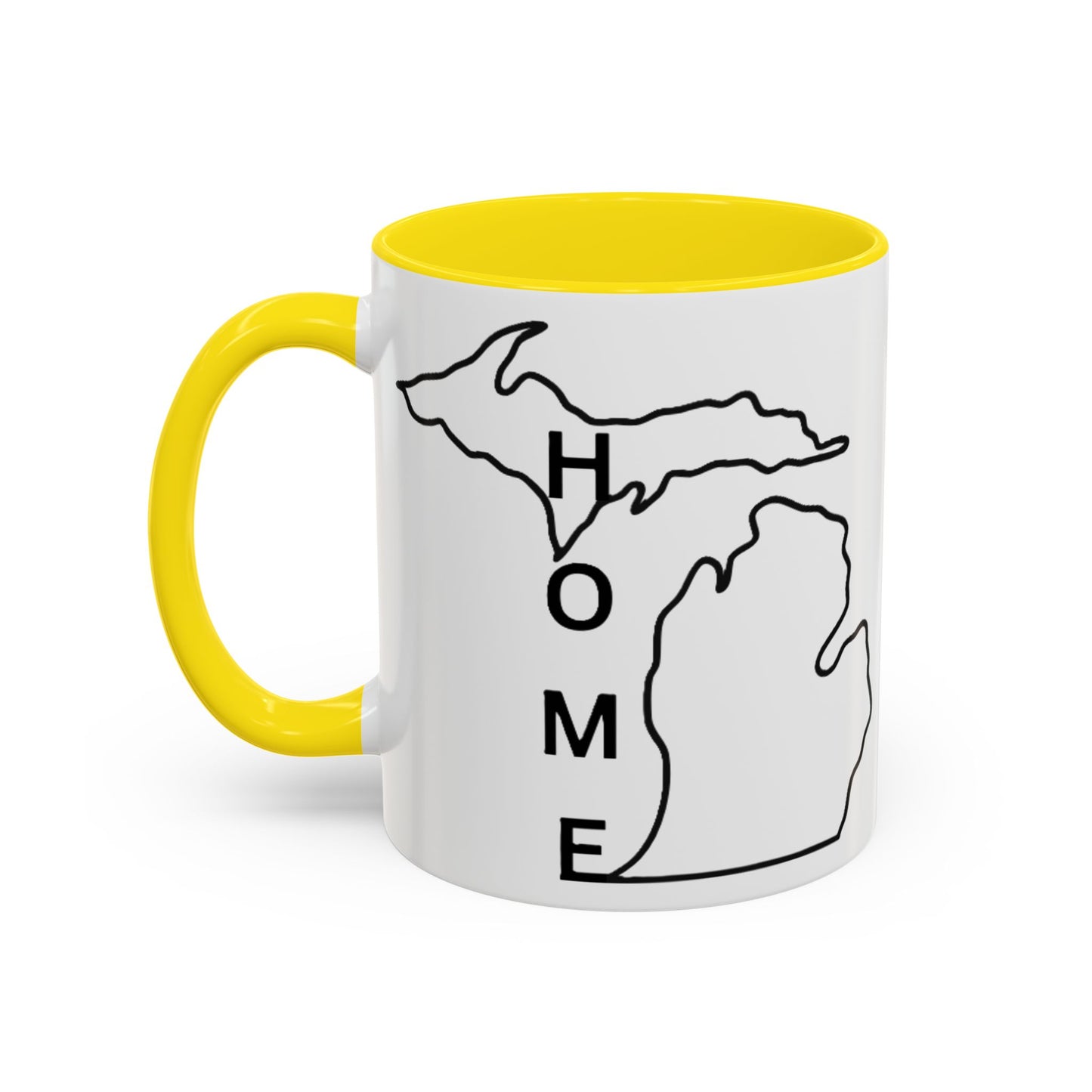 Stylish Accent Coffee Mug - Unique Black Trim Mug for Daily Use, Great Gift for Coffee Lovers, Home Decor, Birthday, Holidays