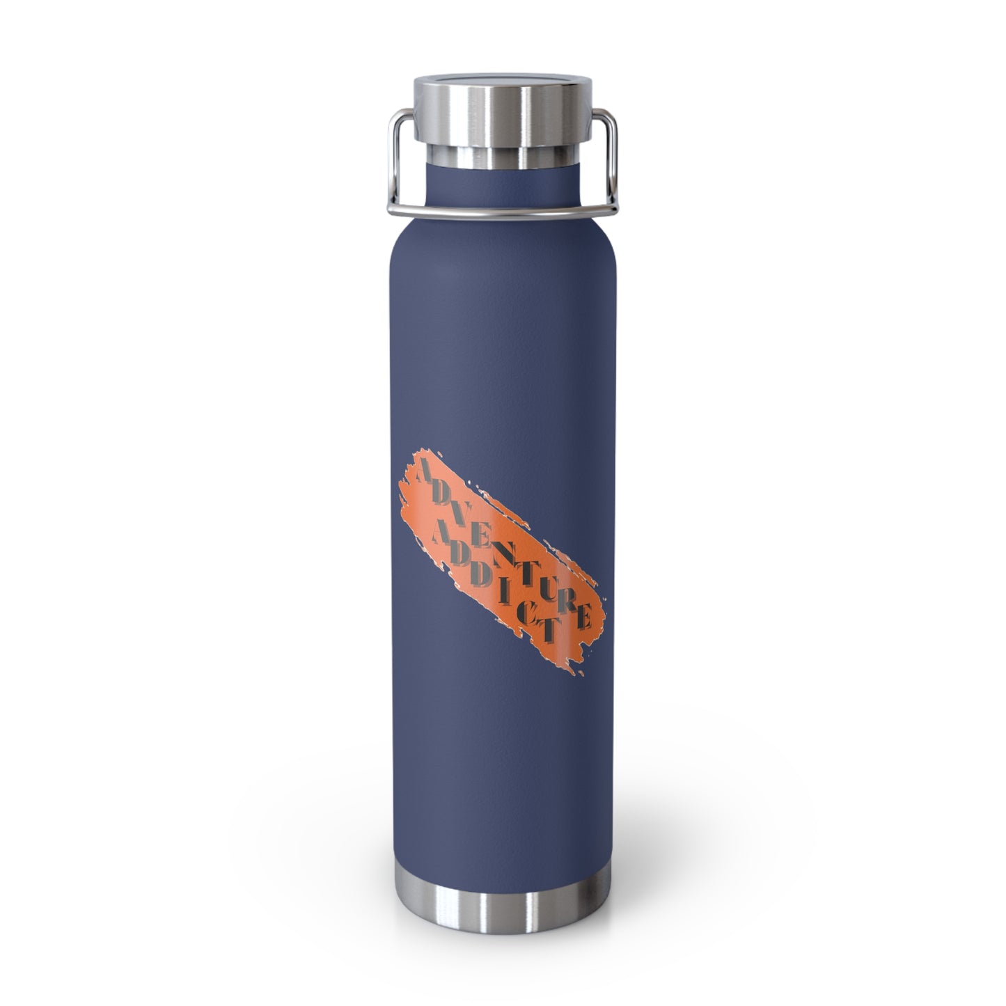 Stylish Insulated Water Bottle - Perfect for Hydration on the Go, Fitness, Travel, or Eco-Friendly Gifts - 22oz Copper Design