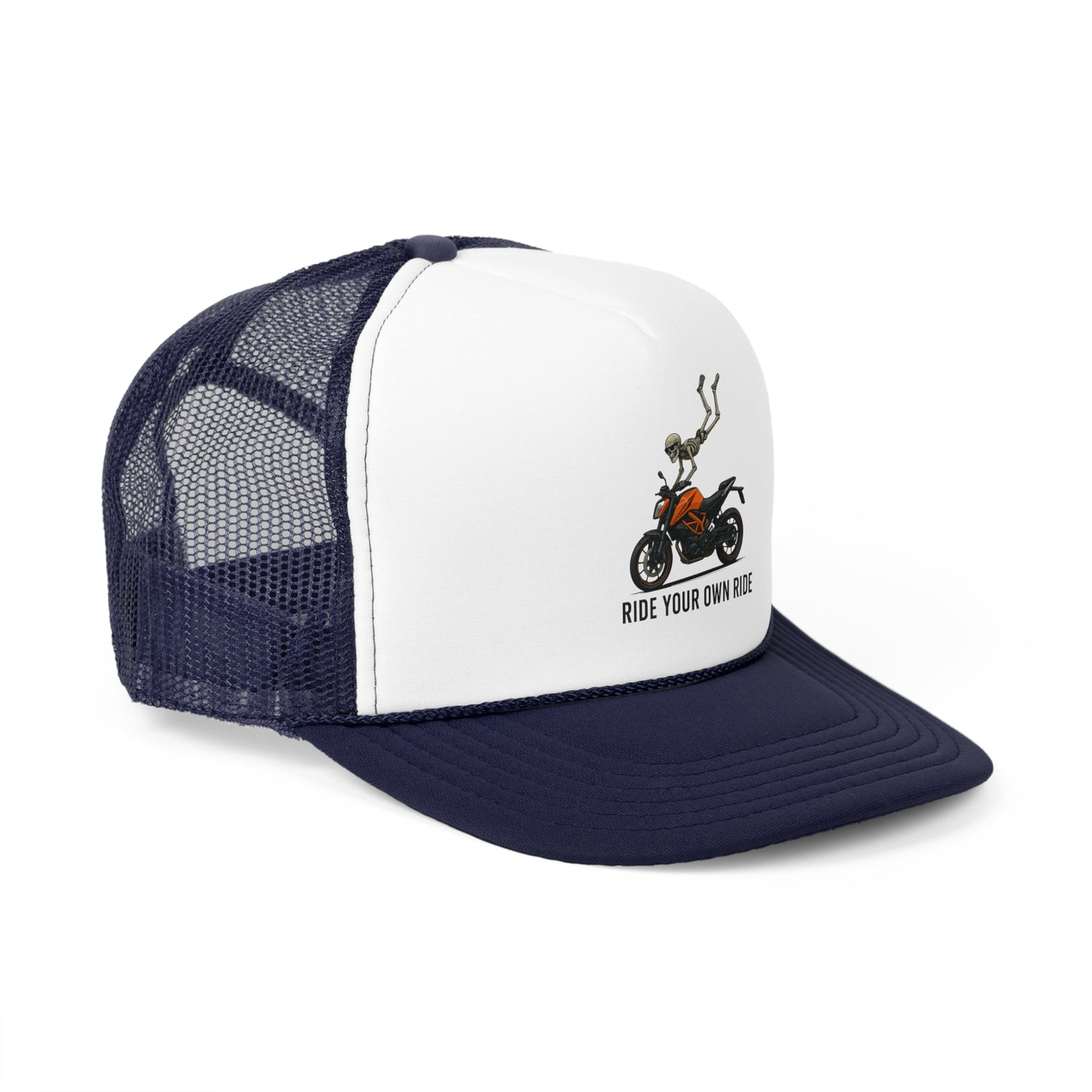 Ride Your Own Ride Trucker Cap - Perfect for Bikers and Adventure Lovers