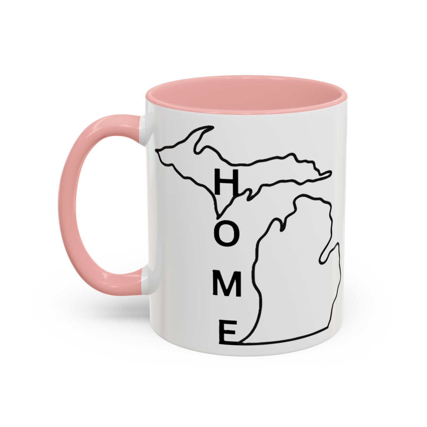 Stylish Accent Coffee Mug - Unique Black Trim Mug for Daily Use, Great Gift for Coffee Lovers, Home Decor, Birthday, Holidays
