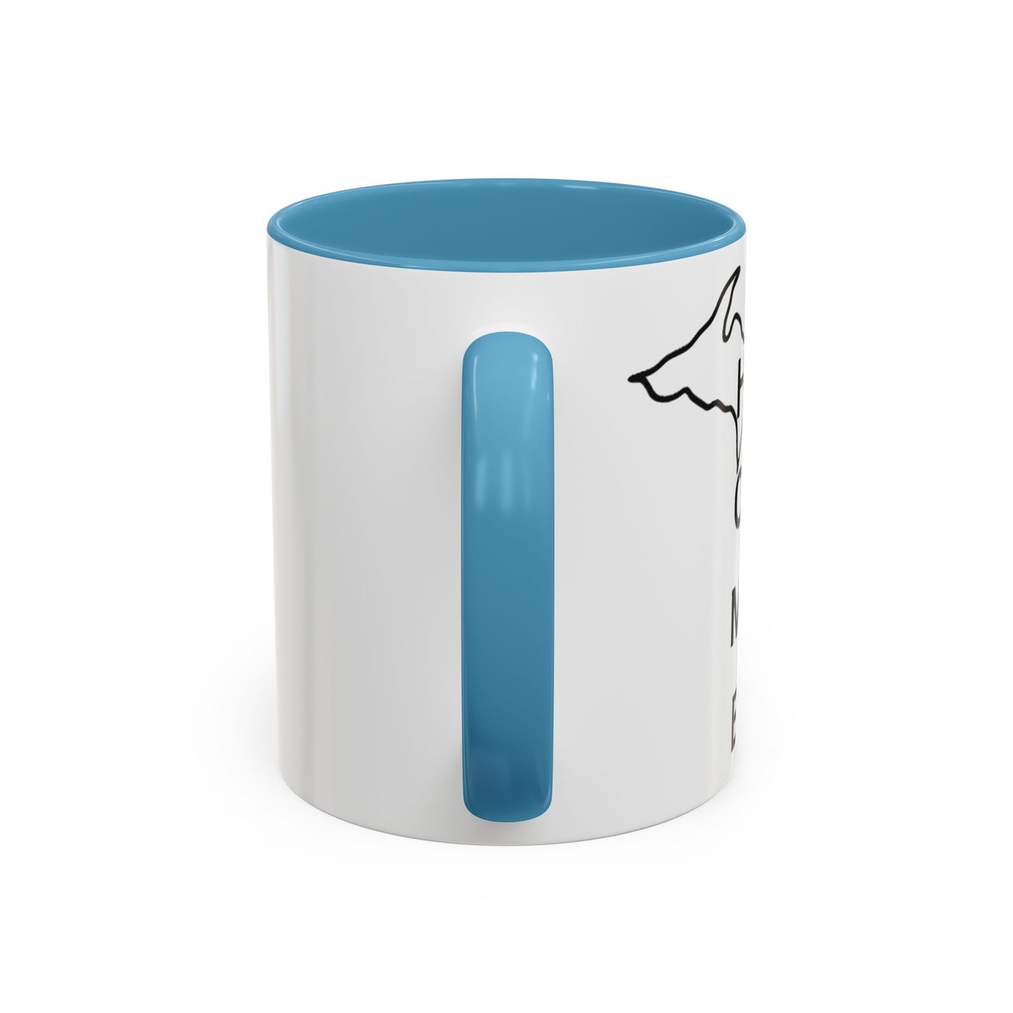 Stylish Accent Coffee Mug - Unique Black Trim Mug for Daily Use, Great Gift for Coffee Lovers, Home Decor, Birthday, Holidays