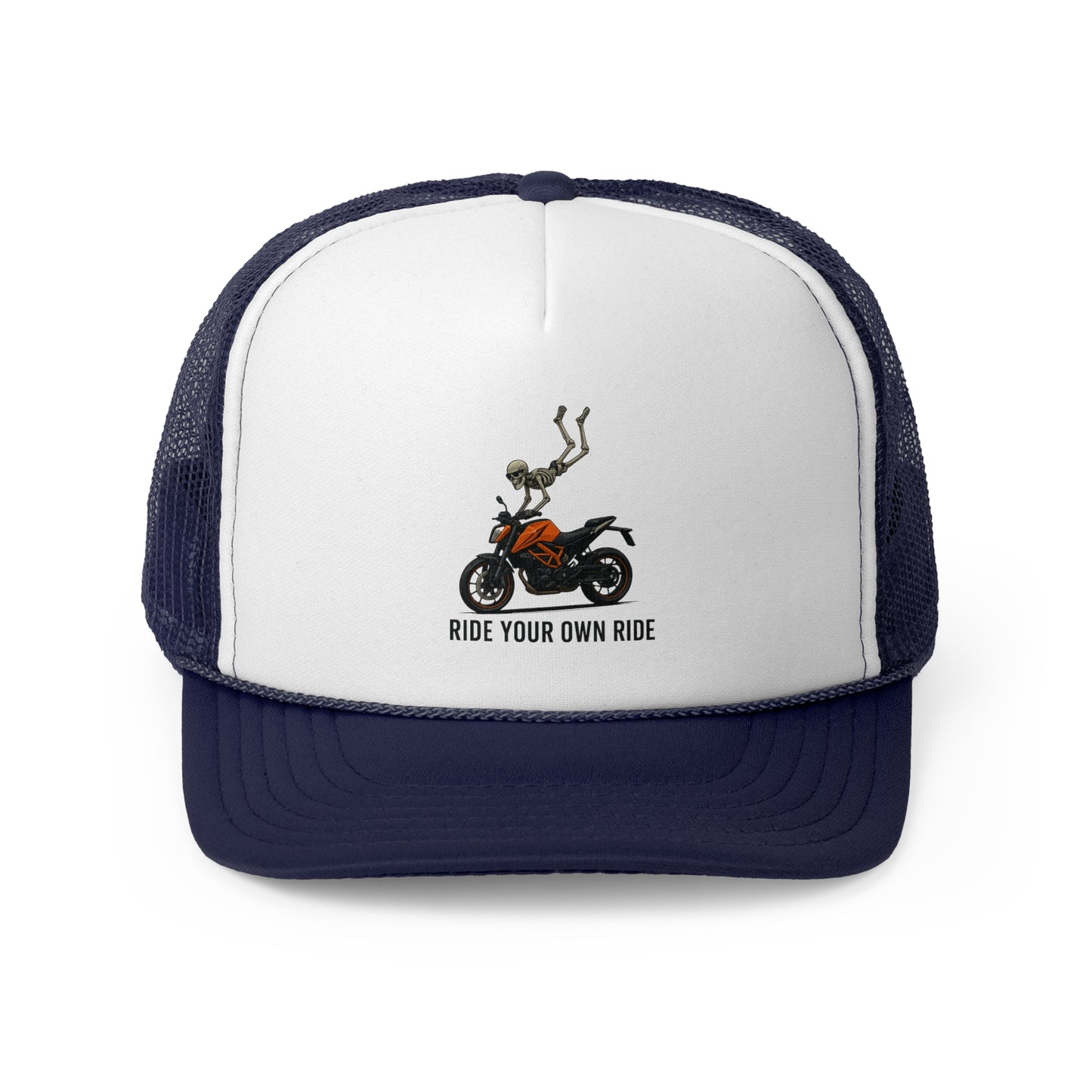 Ride Your Own Ride Trucker Cap - Perfect for Bikers and Adventure Lovers