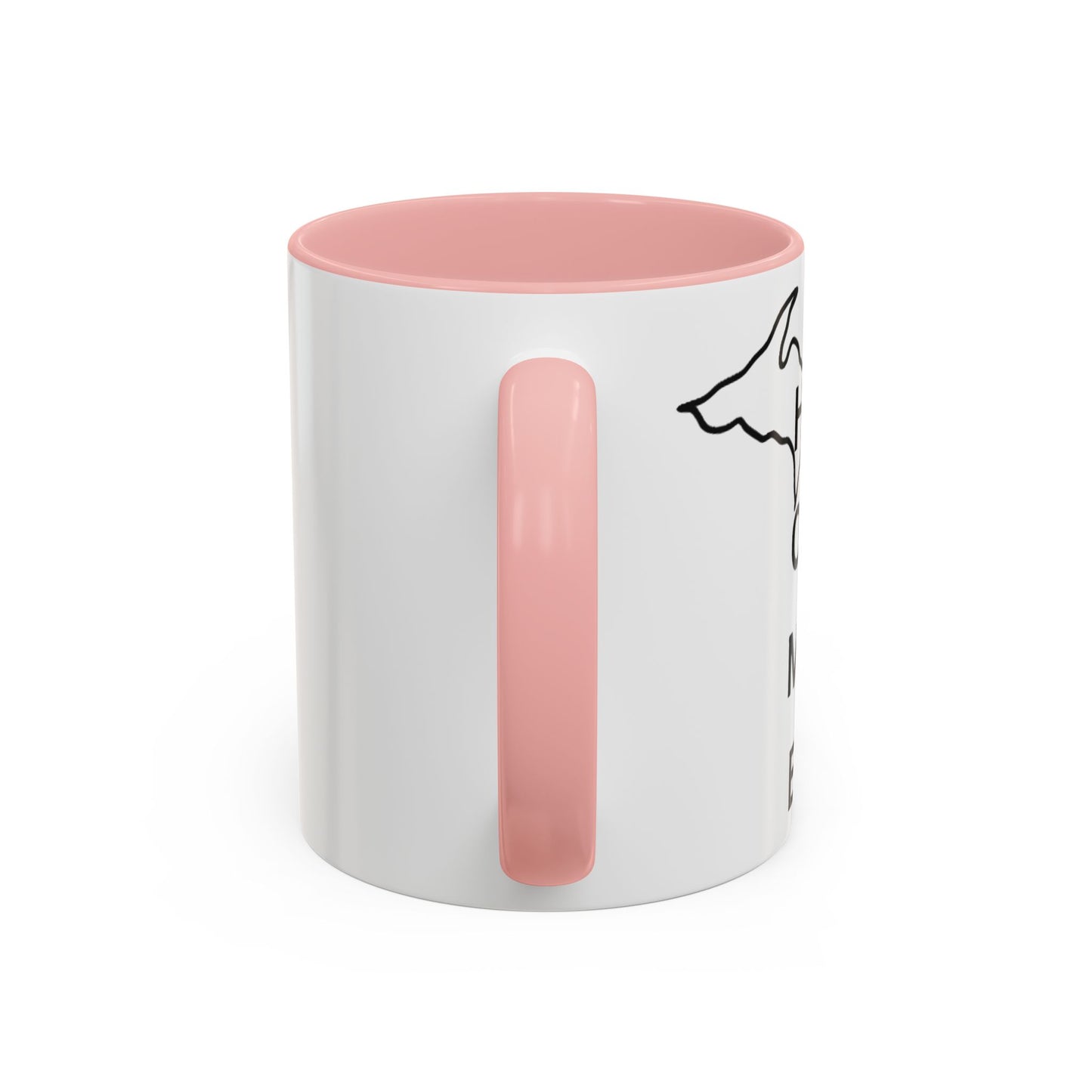 Stylish Accent Coffee Mug - Unique Black Trim Mug for Daily Use, Great Gift for Coffee Lovers, Home Decor, Birthday, Holidays