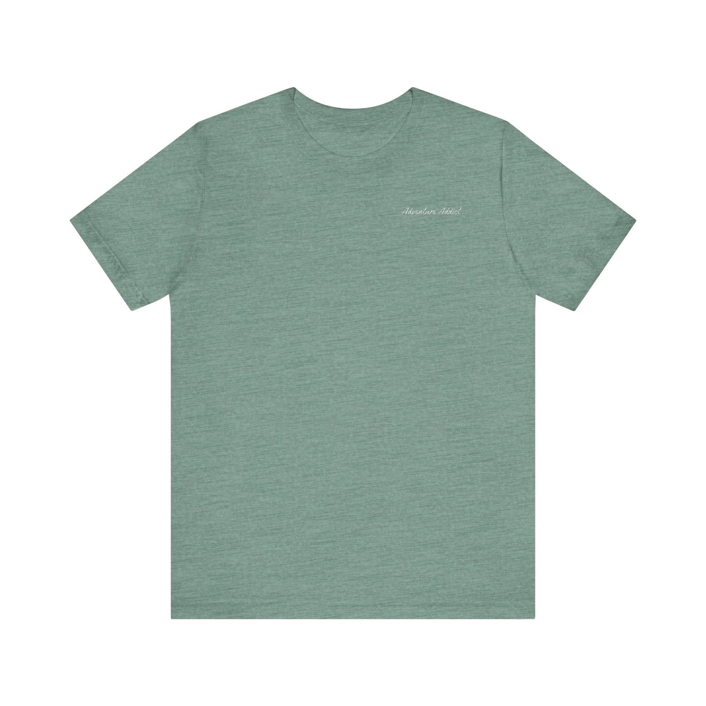 Adventure Addict Unisex Tee, Graphic Tee, Casual Shirt, Gift for Explorers, Outdoor Enthusiast T-shirt, Travel Apparel