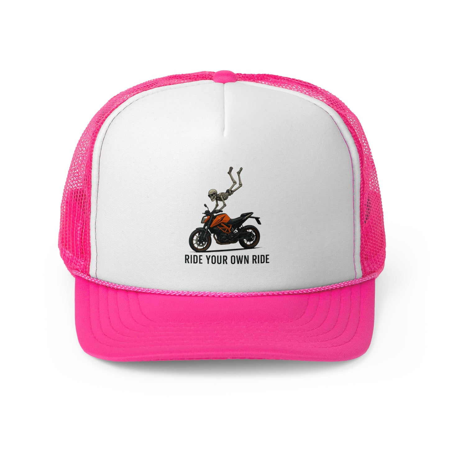 Ride Your Own Ride Trucker Cap - Perfect for Bikers and Adventure Lovers