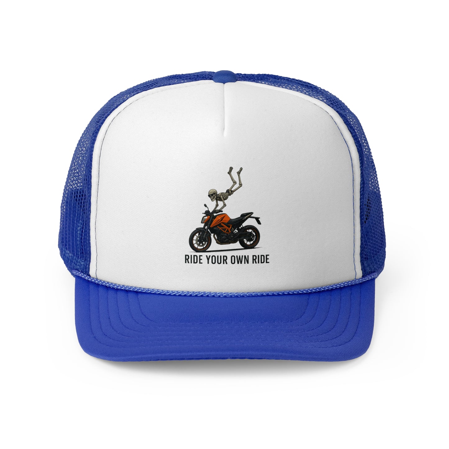 Ride Your Own Ride Trucker Cap - Perfect for Bikers and Adventure Lovers