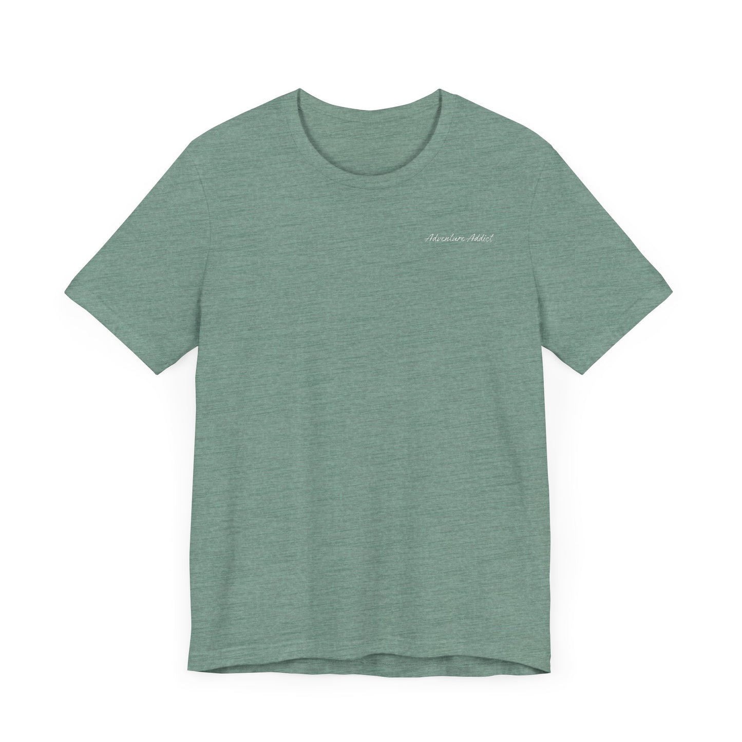 Adventure Addict Unisex Tee, Graphic Tee, Casual Shirt, Gift for Explorers, Outdoor Enthusiast T-shirt, Travel Apparel