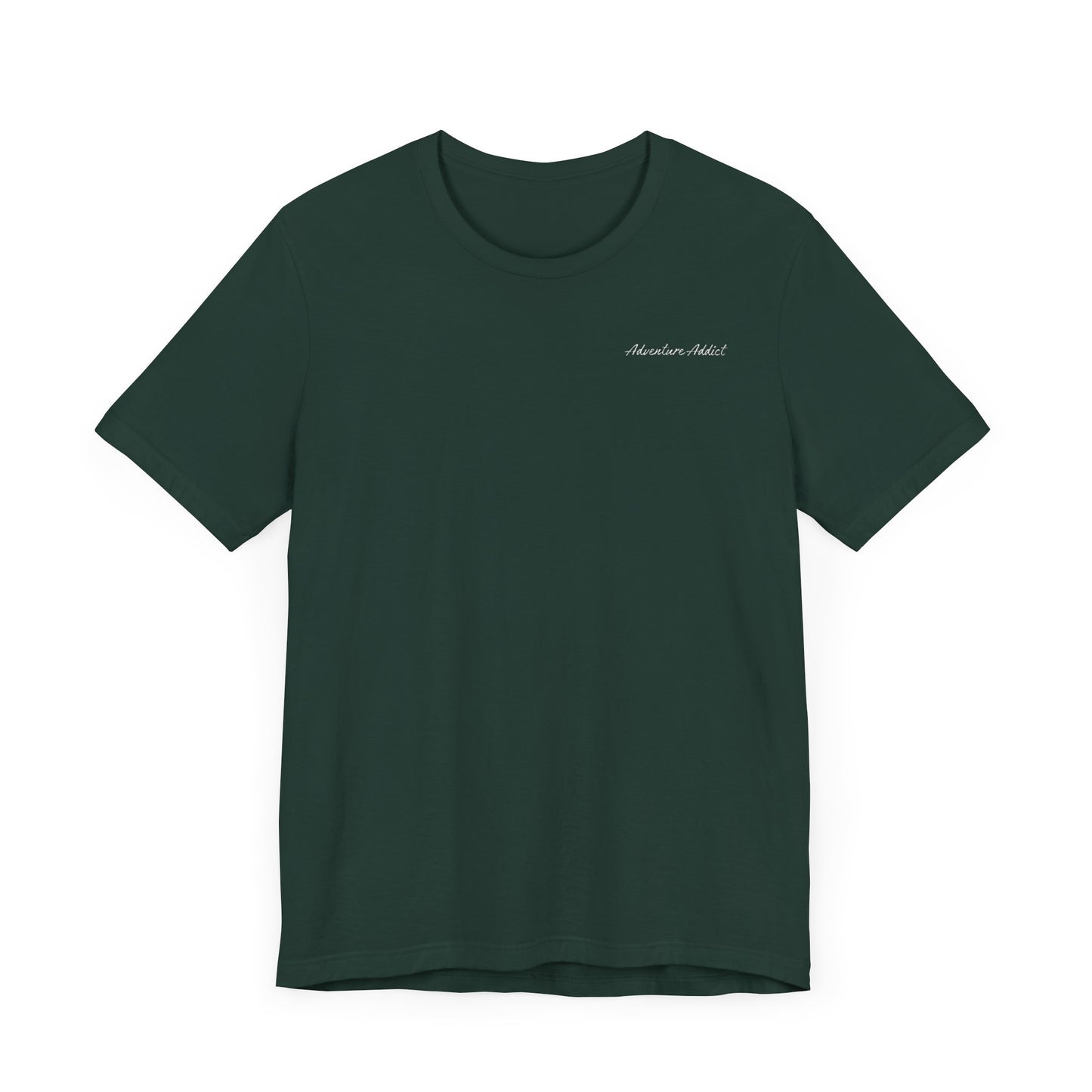 Adventure Addict Unisex Tee, Graphic Tee, Casual Shirt, Gift for Explorers, Outdoor Enthusiast T-shirt, Travel Apparel