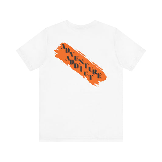 Adventure Addict Unisex Tee, Graphic Tee, Casual Shirt, Gift for Explorers, Outdoor Enthusiast T-shirt, Travel Apparel