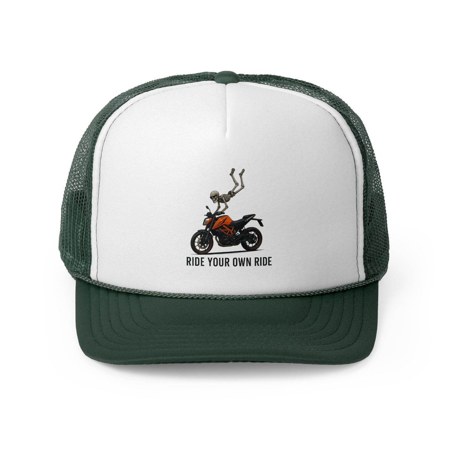 Ride Your Own Ride Trucker Cap - Perfect for Bikers and Adventure Lovers
