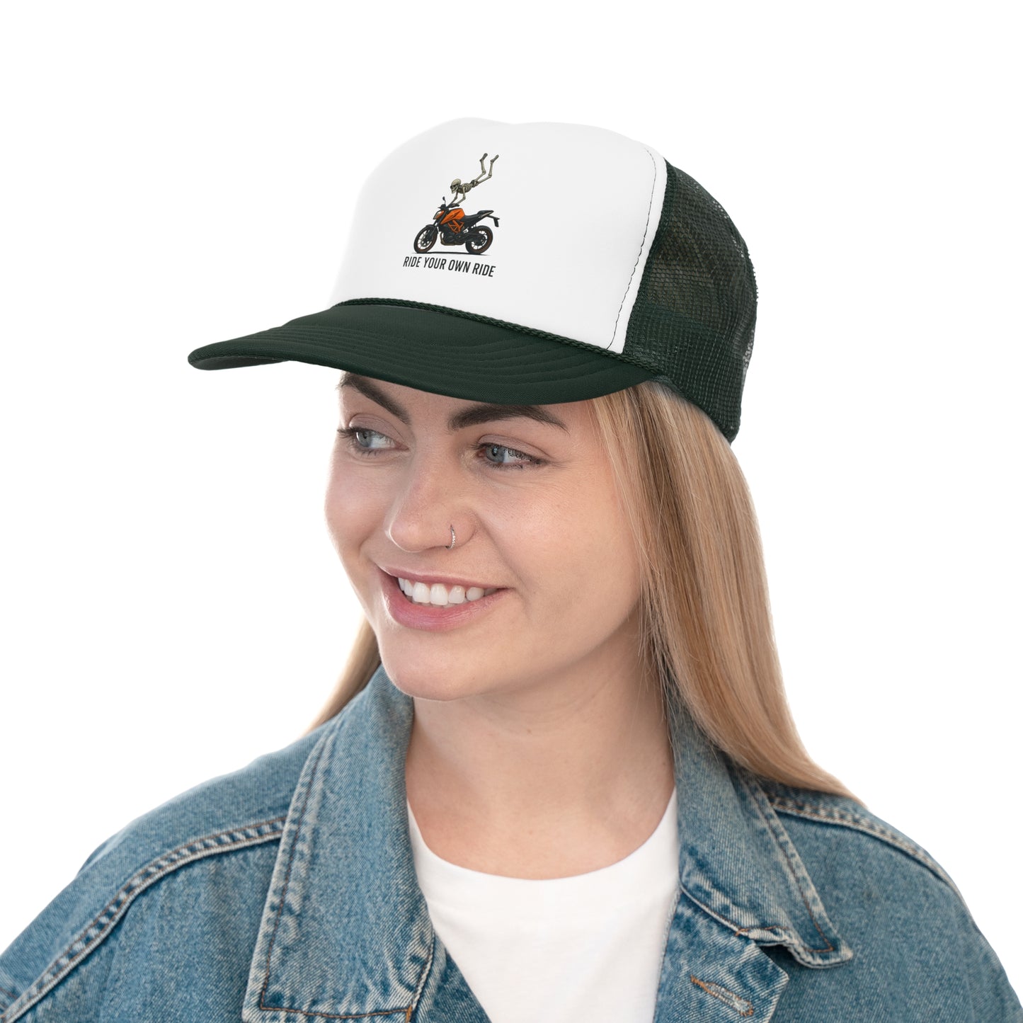 Ride Your Own Ride Trucker Cap - Perfect for Bikers and Adventure Lovers